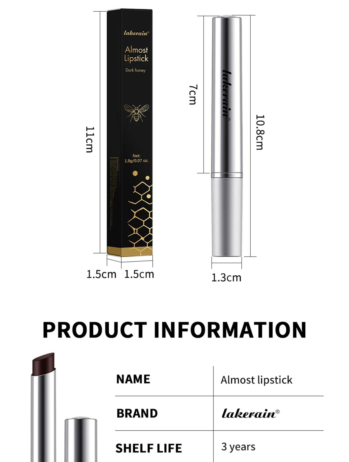 Black Honey Colorless Lip Balm