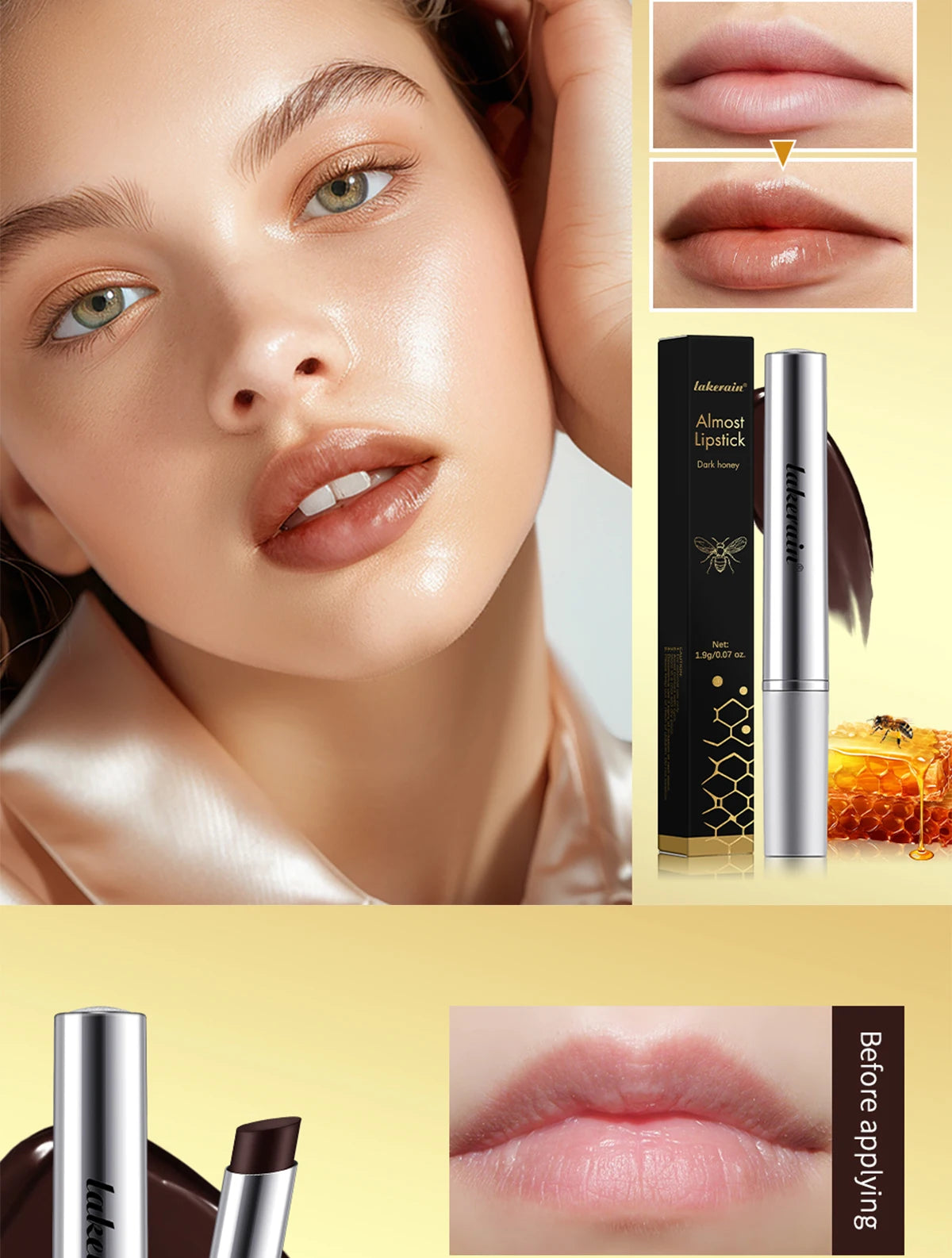 Black Honey Colorless Lip Balm