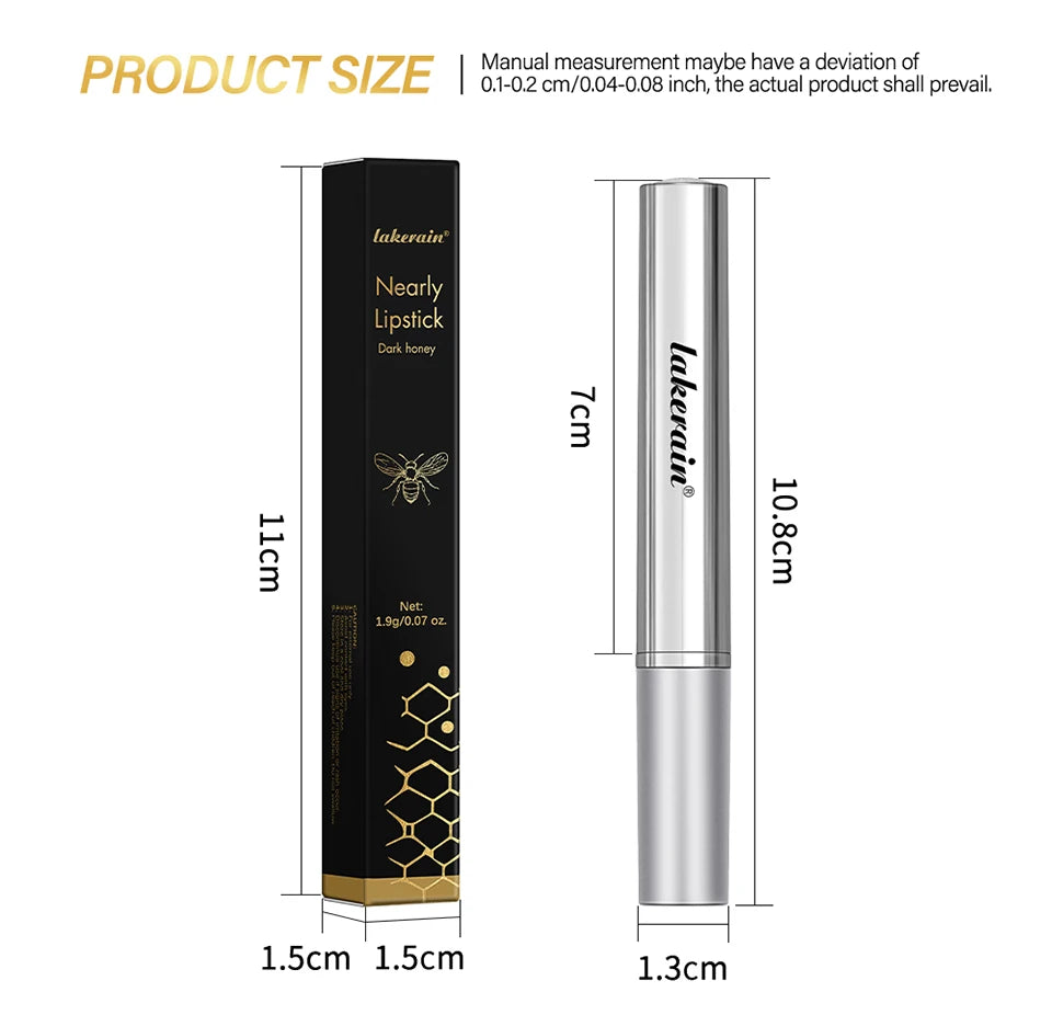 4pcs Honey Colorless Lip Balm